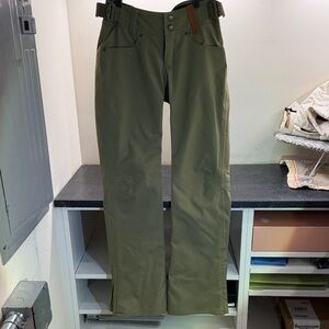 Holden Women’s Olive Snowboard And Ski Pants
